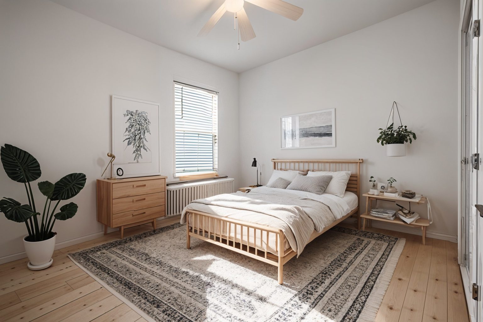 after example of a bedroom